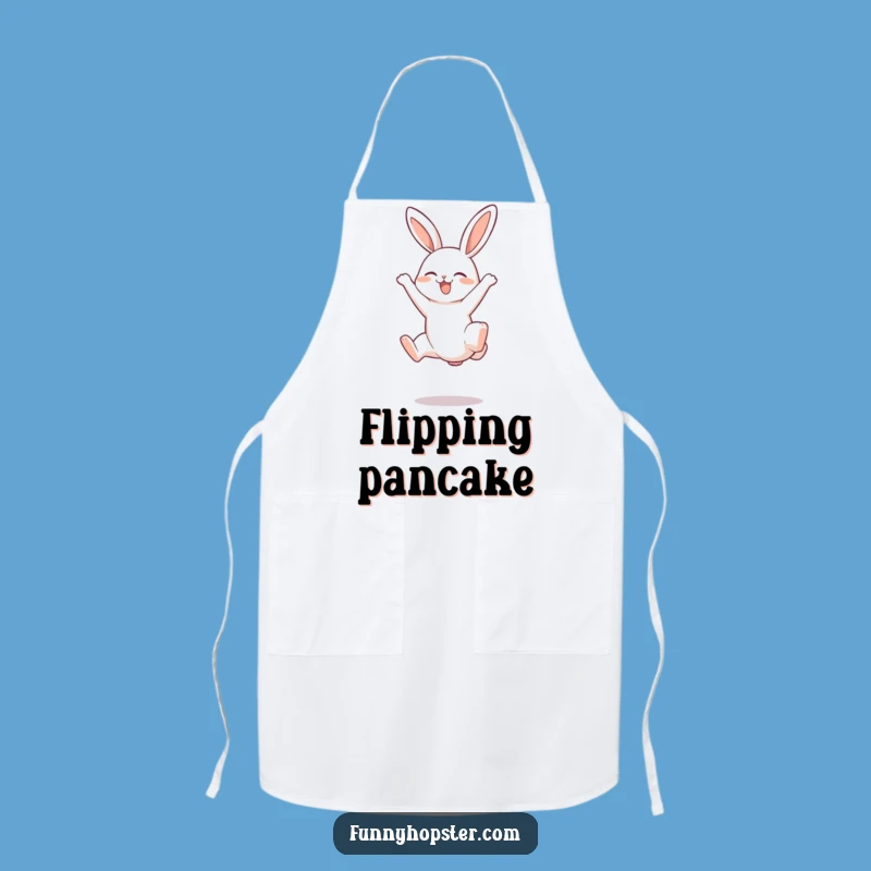 Funny Acrobat Rabbit Apron - Kitchen Playfulness, Perfect Funny Gift for Cooks