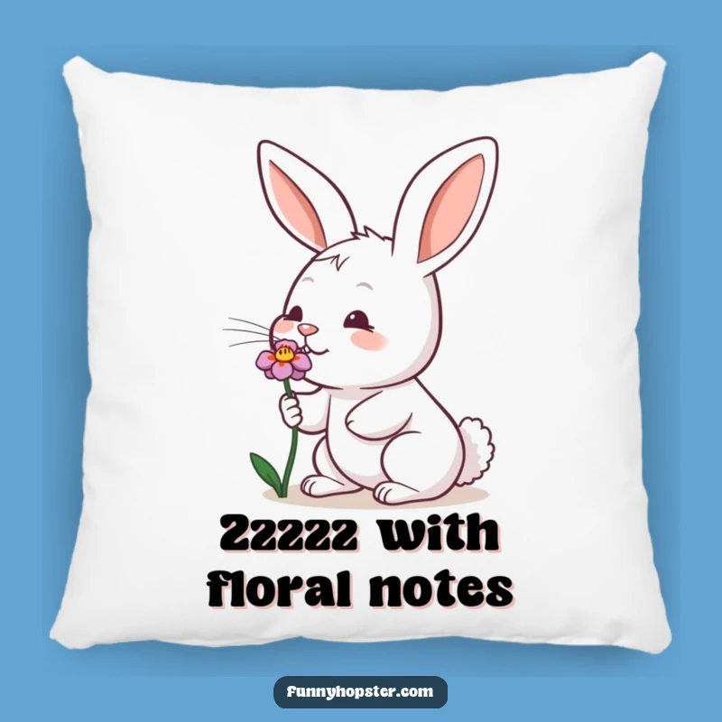 Funny Sniffing Rabbit Pillow - Soft Nose Wiggle Cushion - Cozy Funny Gift