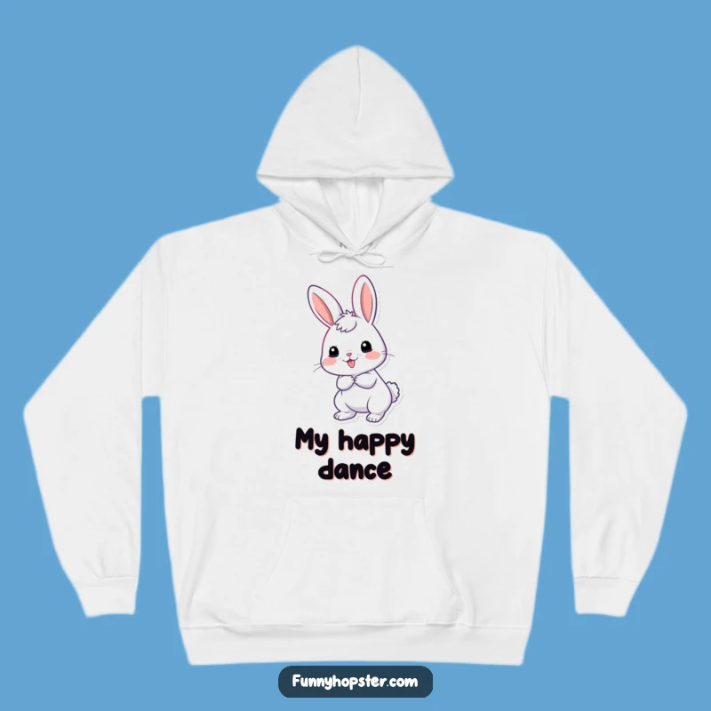 Funny Giddy Rabbit Hoodie: Cozy & Cheerful, Perfect Gift