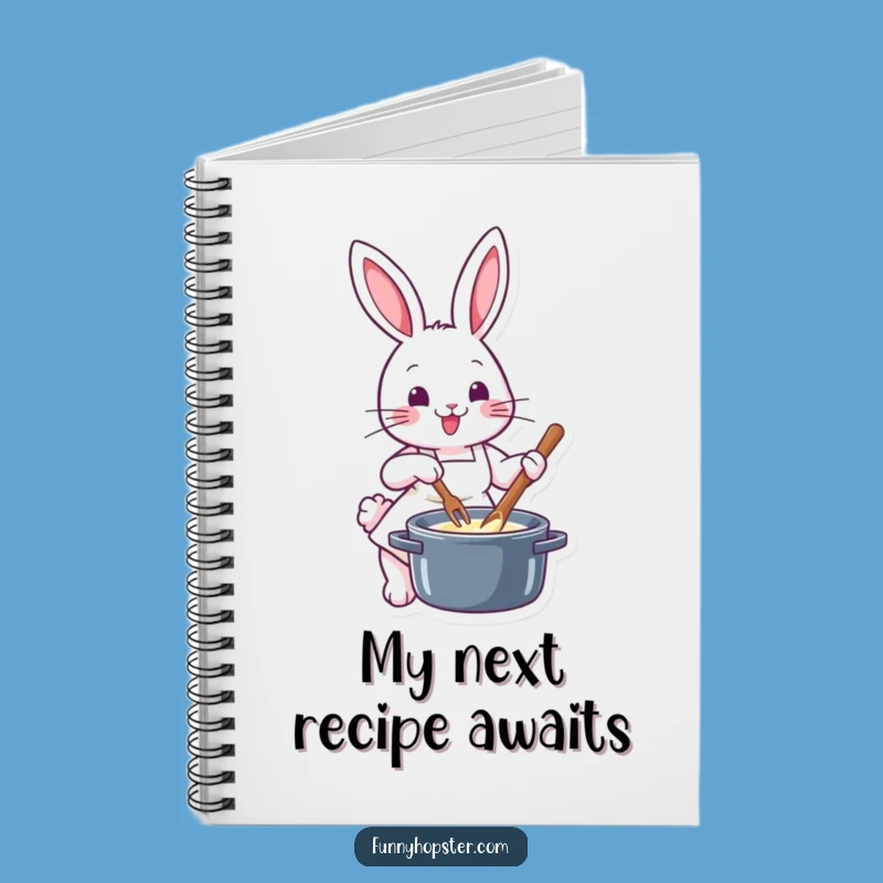 Funny Chef Rabbit Notebook: Jot Down Ideas - Perfect Funny Gift!
